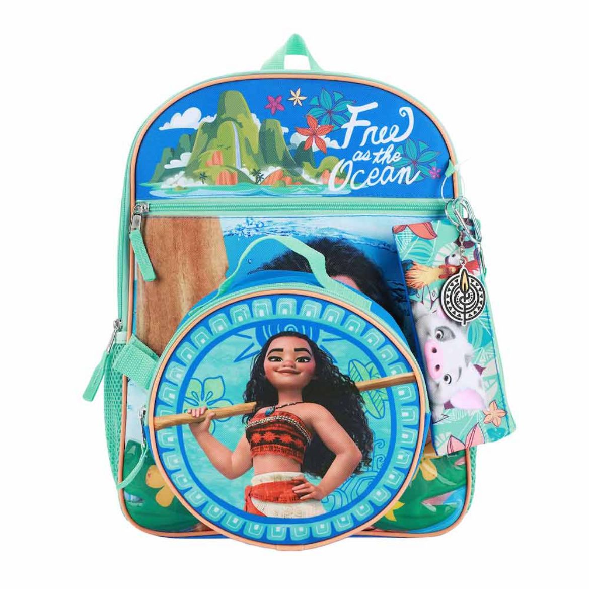 Picture of Disney Moana Free the Ocean 5 pc Youth Backpack Set