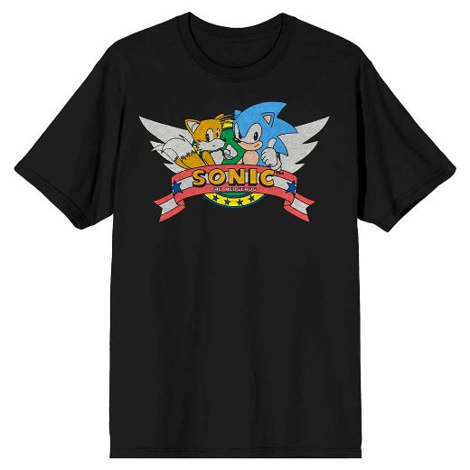 Picture of Sonic the Hedgehog Vintage Logo Unisex Tee