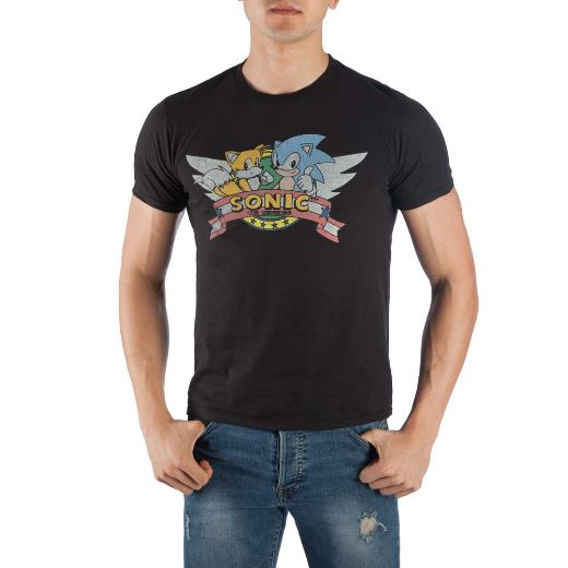 Picture of Sonic the Hedgehog Vintage Logo Unisex Tee