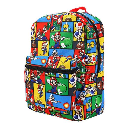 Picture of Super Mario Characters AOP Youth Backpack