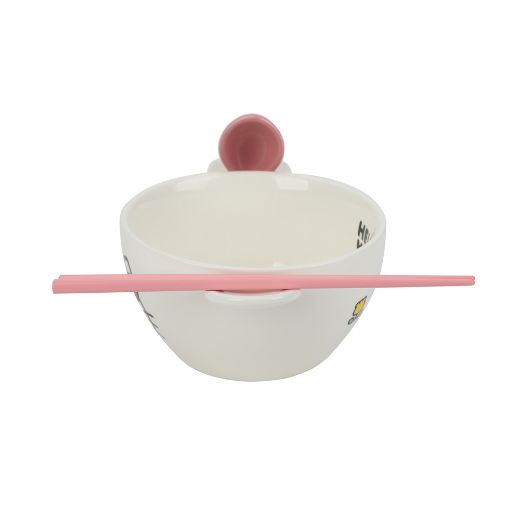 Picture of Hello Kitty Ramen Bowl with Spoon & Chopsticks