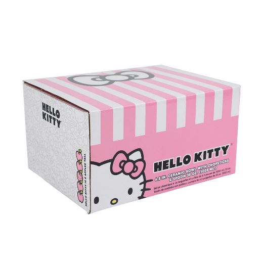 Picture of Hello Kitty Ramen Bowl with Spoon & Chopsticks
