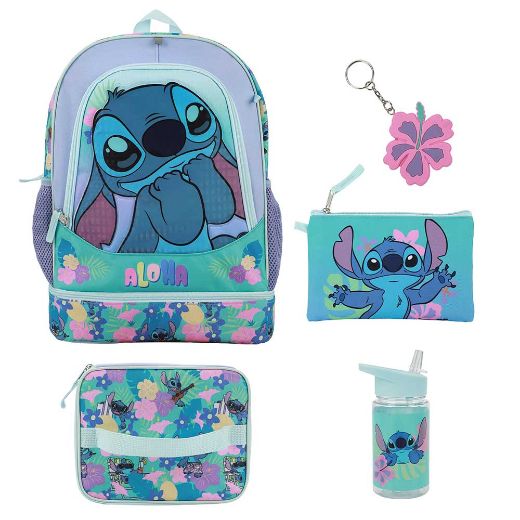 Picture of Disney Stitch Youth 5 pc Backpack Set
