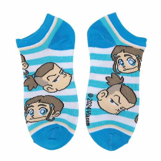 Picture of Avatar The Last Airbender Chibi 5 Pair Ankle Socks