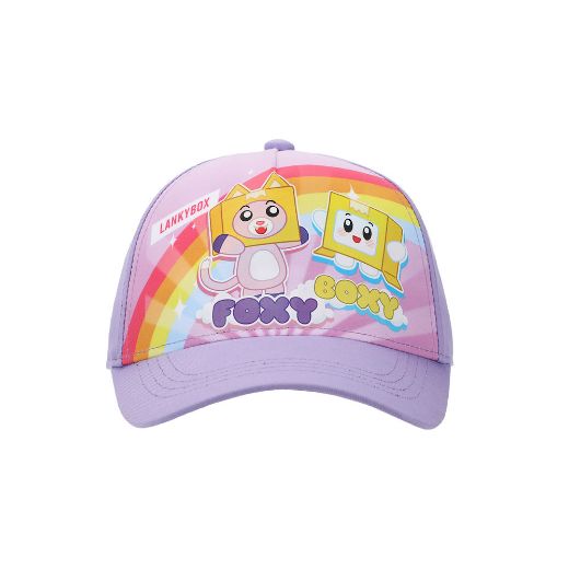 Picture of LankyBox Foxy & Boxy Youth Curved Bill Snapback