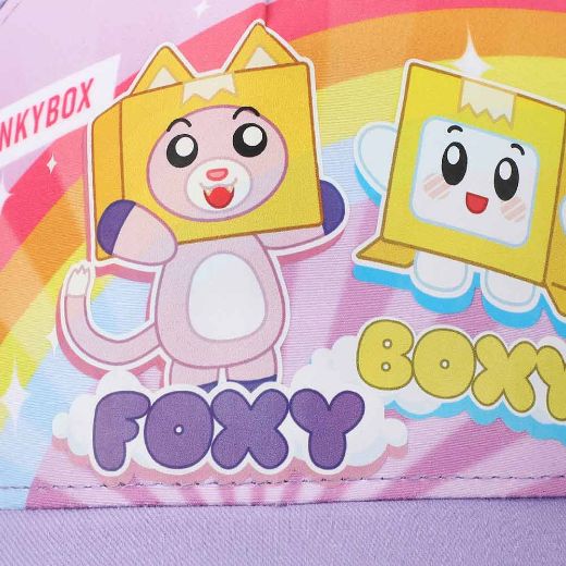 Picture of LankyBox Foxy & Boxy Youth Curved Bill Snapback