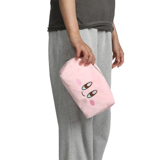 Picture of Kirby Plush Travel Cosmetic Bag