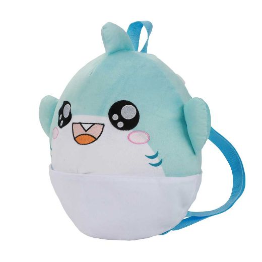 Picture of LankyBox Thicc Shark Plush Youth Mini Backpack