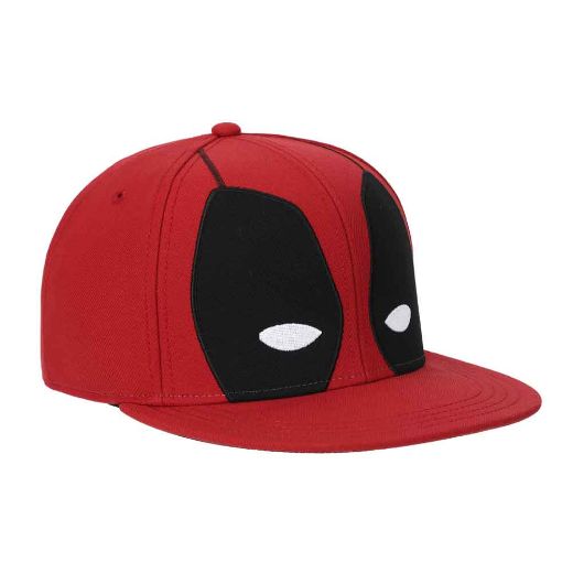 Picture of Marvel Deadpool Big Face Flat Bill Snapback