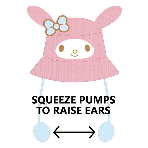 Picture of My Melody Cosplay Moveable Ears Bucket Hat