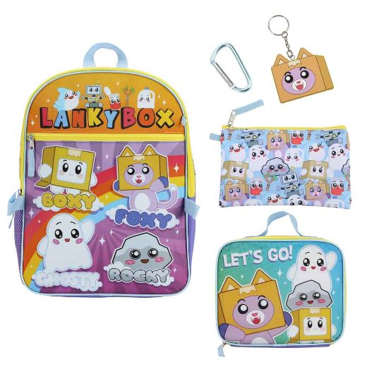 Picture of LankyBox Let's Go 5 pc Youth Backpack Set