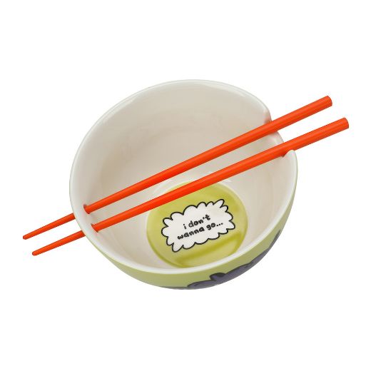 Picture of Gudetama 20 oz. Ceramic Ramen Bowl with Chopsticks