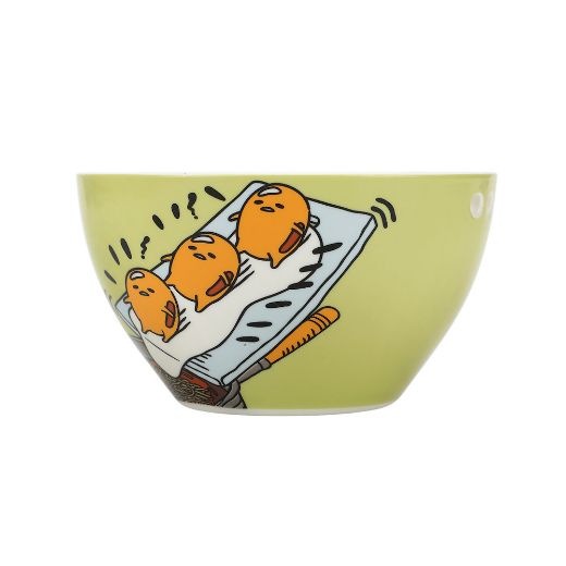 Picture of Gudetama 20 oz. Ceramic Ramen Bowl with Chopsticks