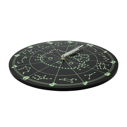 Picture of Hello Kitty Zodiac Stars Glow in the Dark Wall Clock
