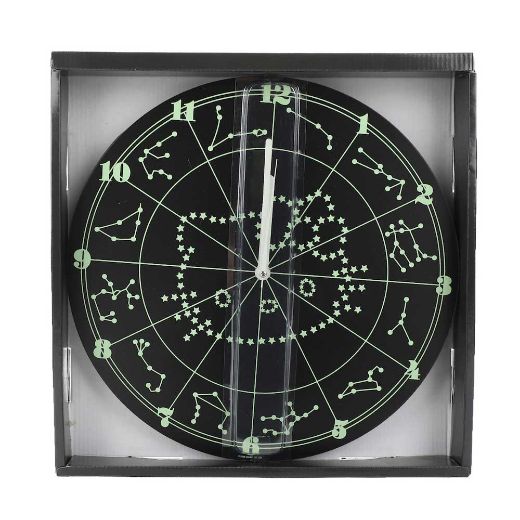 Picture of Hello Kitty Zodiac Stars Glow in the Dark Wall Clock