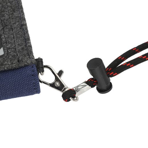 Picture of One Piece Bungee Cord Lanyard Wallet