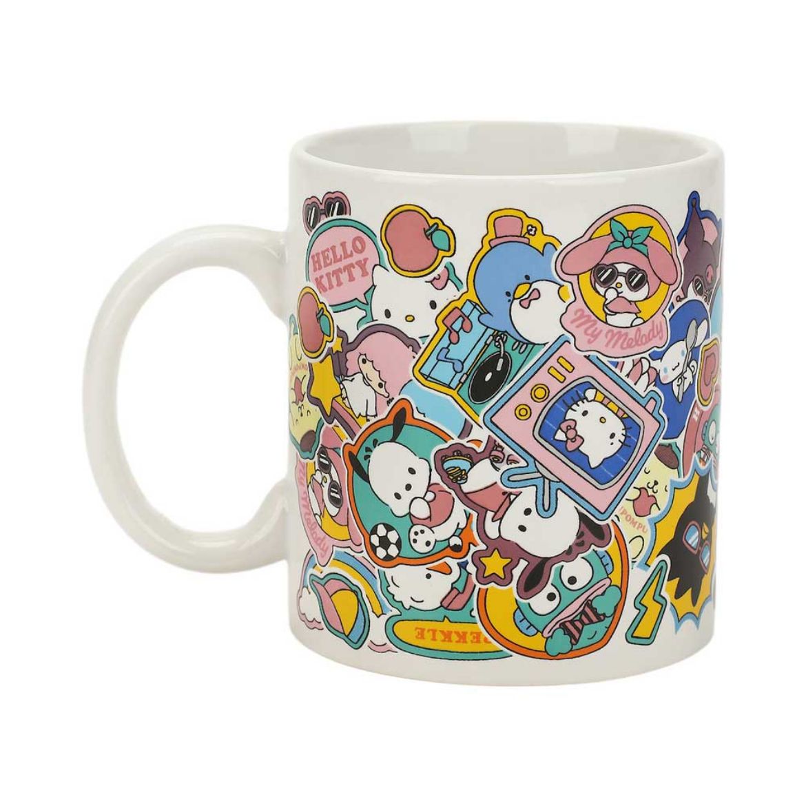 Picture of Hello Kitty & Friends Sticker Collection 16 oz. Ceramic Mug
