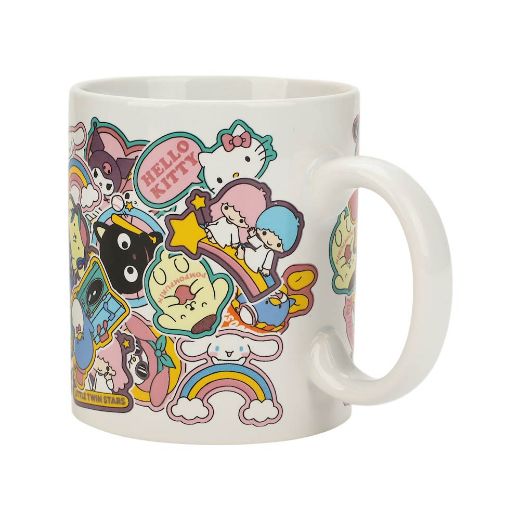 Picture of Hello Kitty & Friends Sticker Collection 16 oz. Ceramic Mug