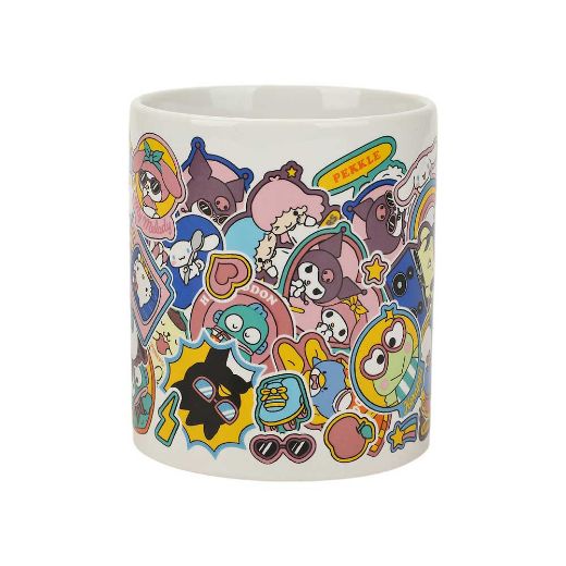 Picture of Hello Kitty & Friends Sticker Collection 16 oz. Ceramic Mug