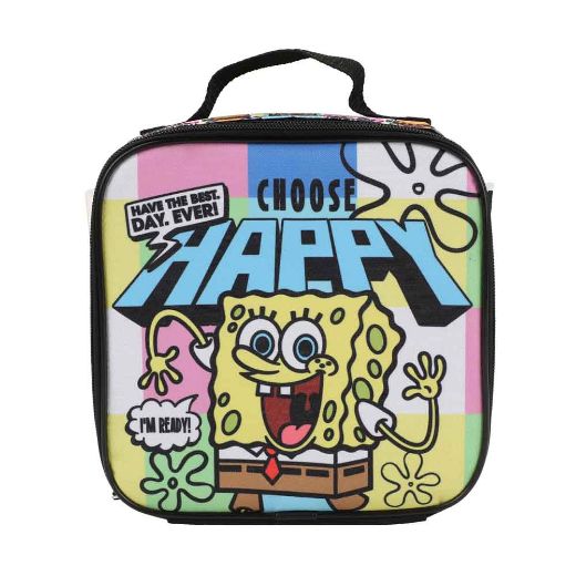 Picture of SpongeBob Squarepants Mesh 5 pc Youth Backpack Set