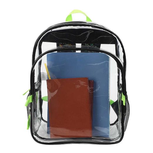 Picture of Bioworld Dinosaur 3 pc Clear Backpack Set