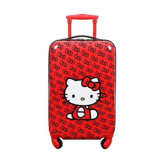 Picture of Hello Kitty Red Bow 3 Piece Luggage Set