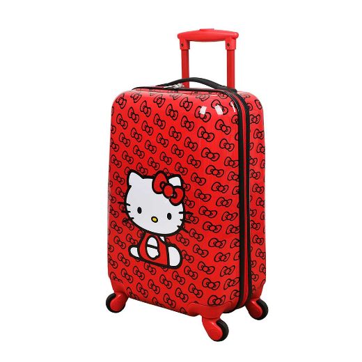 Picture of Hello Kitty Red Bow 3 Piece Luggage Set