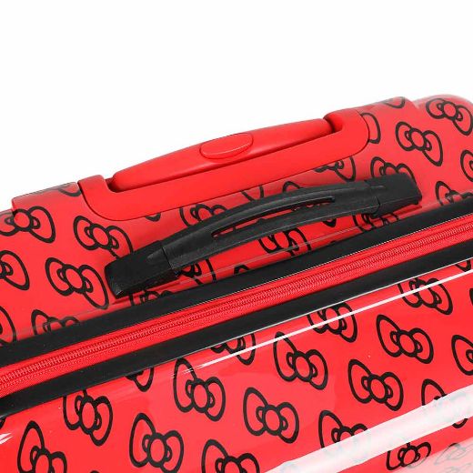 Picture of Hello Kitty Red Bow 3 Piece Luggage Set