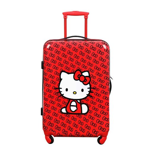 Picture of Hello Kitty Red Bow 3 Piece Luggage Set