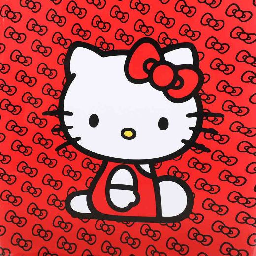 Picture of Hello Kitty Red Bow 3 Piece Luggage Set
