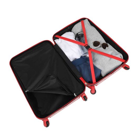 Picture of Hello Kitty Red Bow 3 Piece Luggage Set