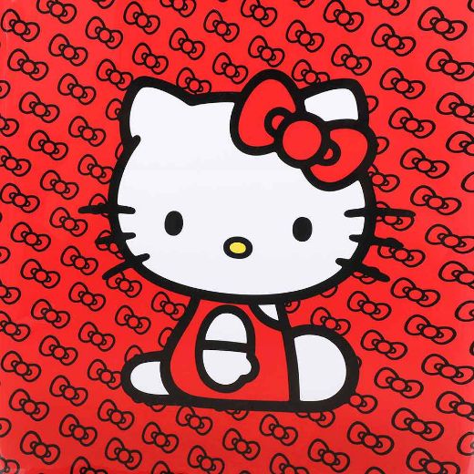 Picture of Hello Kitty Red Bow 3 Piece Luggage Set