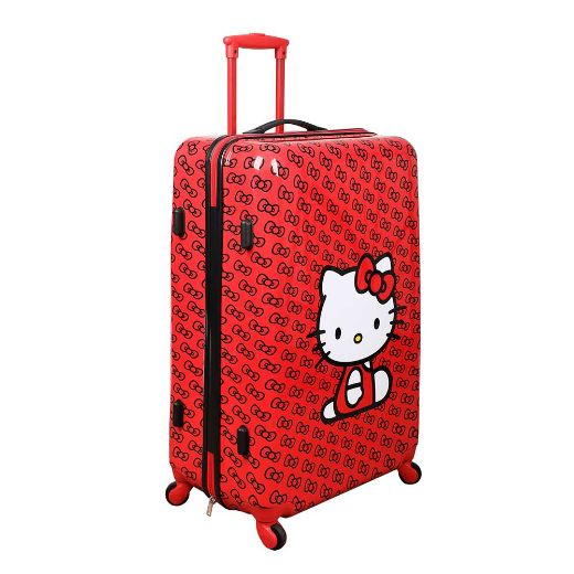 Picture of Hello Kitty Red Bow 3 Piece Luggage Set
