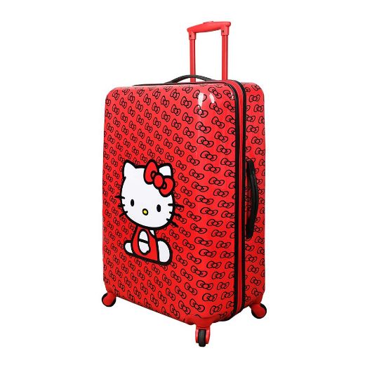 Picture of Hello Kitty Red Bow 3 Piece Luggage Set