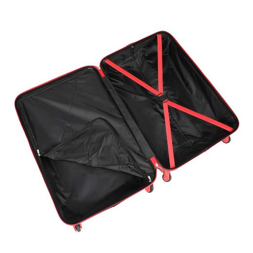 Picture of Hello Kitty Red Bow 3 Piece Luggage Set