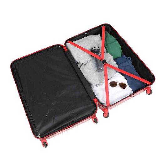 Picture of Hello Kitty Red Bow 3 Piece Luggage Set