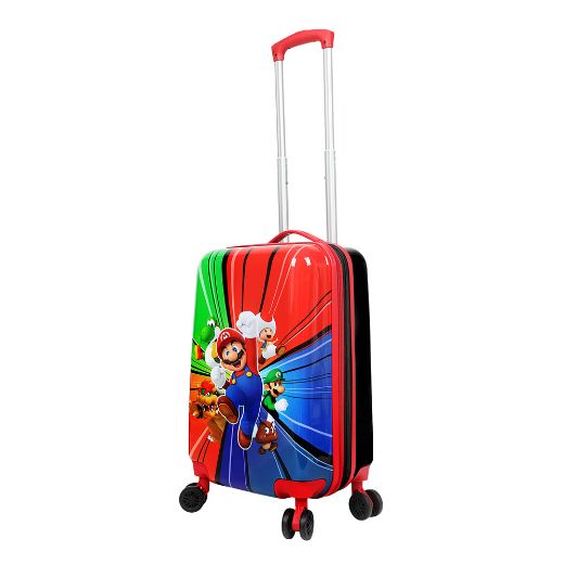 Picture of Super Mario Characters 20 in. Rolling Luggage