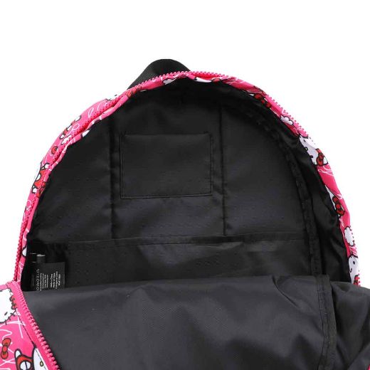Picture of Hello Kitty Logo Toss AOP Travel Backpack
