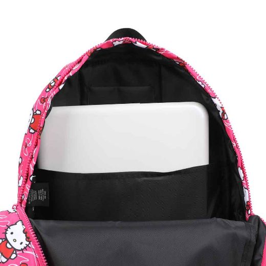Picture of Hello Kitty Logo Toss AOP Travel Backpack
