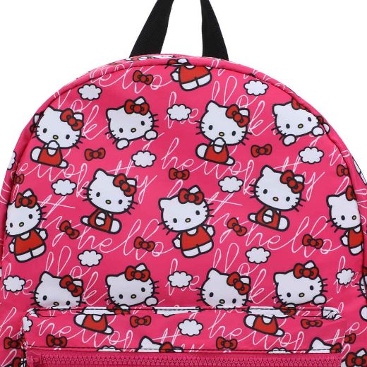 Picture of Hello Kitty Logo Toss AOP Travel Backpack