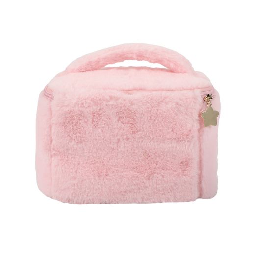 Picture of Kirby Faux Fur Cosmetic Bag