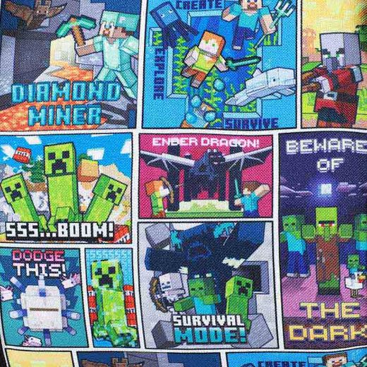 Picture of Minecraft Blocks 4 pc Youth Travel Set