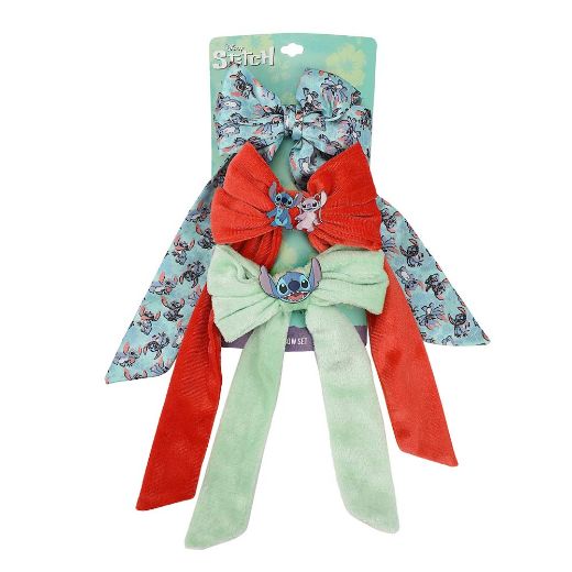 Picture of Disney Stitch & Angel Bow Clip Set