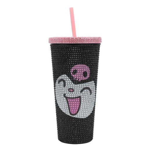 Picture of Kuromi Rhinestone 20 oz. Acrylic Tumbler
