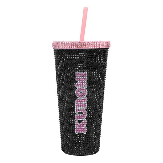 Picture of Kuromi Rhinestone 20 oz. Acrylic Tumbler