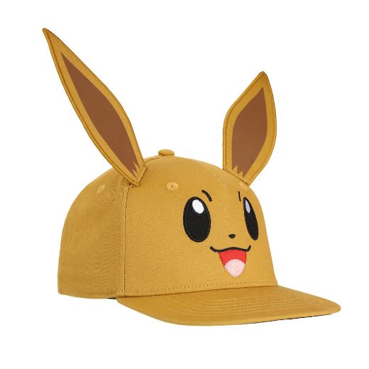 Picture of Pokemon Eevee Youth 3D Cosplay Flat Bill Snapback