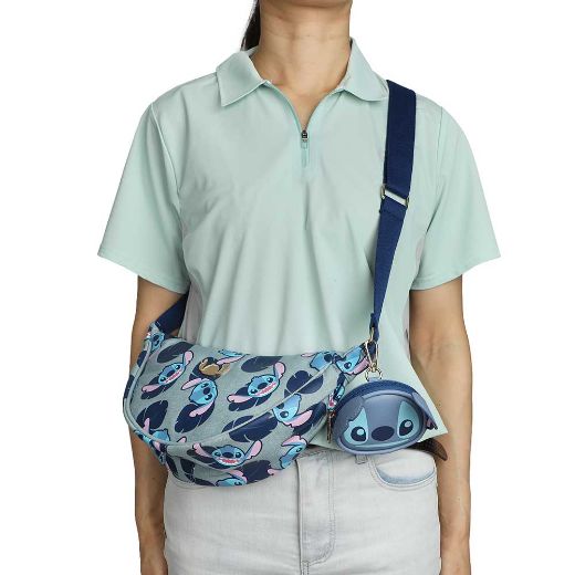 Picture of Disney Stitch Sling Crossbody & Coin Pouch