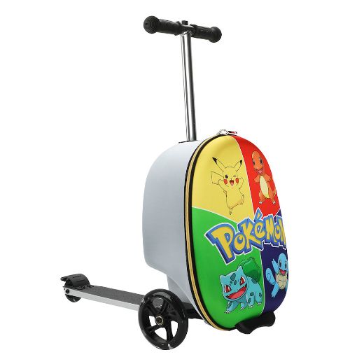 Picture of Pokemon Character Scooter Youth Rolling Luggage