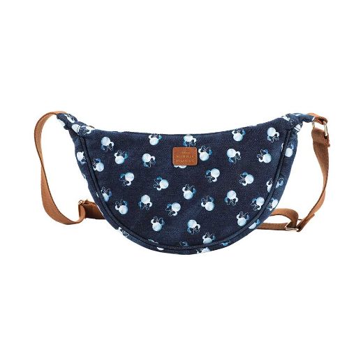 Picture of Disney Minnie Mouse Denim Sling Crossbody & Coin Pouch