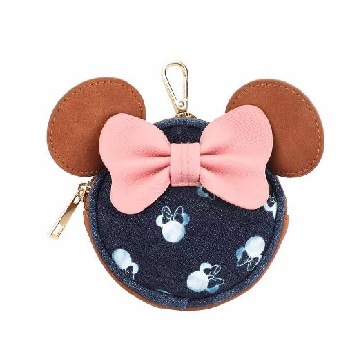 Picture of Disney Minnie Mouse Denim Sling Crossbody & Coin Pouch